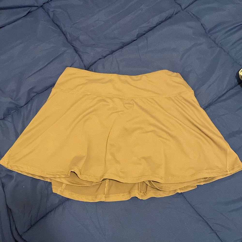 Skirt with shorts built it
